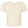 Dámská Trička Bella Dámský crop top BL1010 Solid Natural Blend