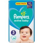 Pampers active baby 3 54 ks – Hledejceny.cz