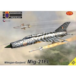 Kovozávody Prostějov MiG-21FL 3x camo 1:72