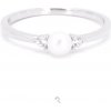 Prsteny Rafity Stříbrný prsten perlou a zirkony R0007 06