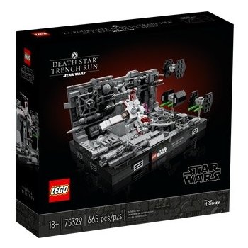 LEGO® Star Wars™ 75329 Útok na Hvězdu smrti diorama