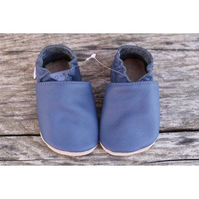 Babice s anatomickou špičkou Plain Navy – Zboží Mobilmania