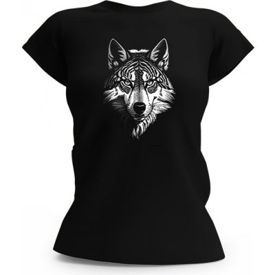 Dámské tričko Vlk 2 – Sleviste.cz