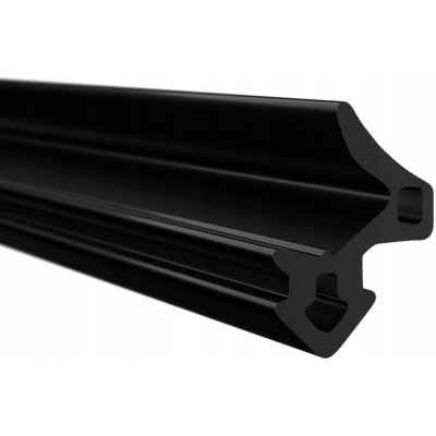 Okenní těsnění pro okna, černé PVC GEALAN S-1188, 50 m | Zboží Auto