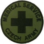NAVYS Nášivka MEDICAL SERVICE CZECH ARMY bojová VELCRO – Sleviste.cz