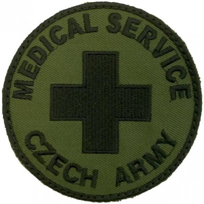 NAVYS Nášivka MEDICAL SERVICE CZECH ARMY bojová VELCRO – Sleviste.cz