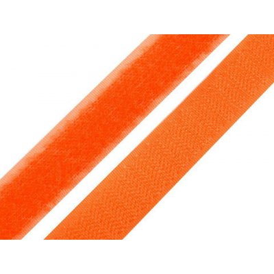 Suchý zip háček + plyš šíře 20 mm (5011) oranžová neon – Hledejceny.cz