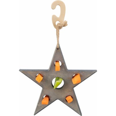 Trixie Xmas Snack Star hvězda na pamlsky šedá 14 x 17 cm – Hledejceny.cz