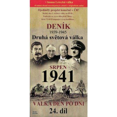 Deník 2. světové války - srpen 1941 DVD