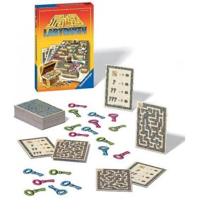 RAVENSBURGER Hra Labyrinth (Labyrint) Honba za pokladem * SPOLEČENSKÉ HRY *