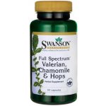 Swanson Valeriana Heřmánek a Chmel 60 kapslí – Hledejceny.cz