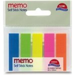 Noki Film Index - samolepicí záložky - 45 × 12 mm, 5 barev × 25 ks – Zboží Dáma