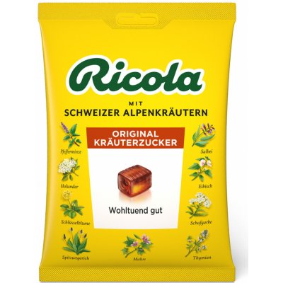 Ricola Bylinný Originál bez cukru Bag 75 g – Zboží Dáma