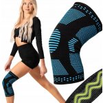 DrFit elastická Kolenní bandáž modrá bezešvá – Hledejceny.cz