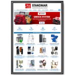 Jansen Display Klaprám A1, ostrý roh – Zboží Živě