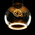 Segula LED floating globe G125 E27 6W twist šedá 55070 – Hledejceny.cz