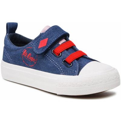 Lee Cooper LCW 22 44 0801K Dětské tenisky modré – Zboží Mobilmania