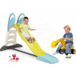 Smoby skluzavka Toboggan XL a BIG odrážedlo čtyřkolka Quad 310261-13 – Zboží Dáma