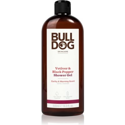 Bulldog sprchový gel Vetiver a Černý pepř 500 ml