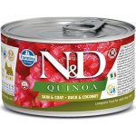 N&D Quinoa Dog Adult Skin & Coat Duck & Coconut 140 g – Zboží Mobilmania