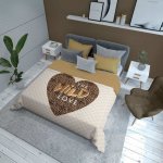 Detexpol přehoz na postel Wild Love 220 x 240 cm