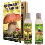 Bohemia Gifts & Cosmetics Kniha Pro Houbaře sprchový gel 200 ml + šampon 200 ml dárková sada – Hledejceny.cz