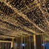 Vánoční osvětlení Jiubiaz 100M 500 LED víla světla teplá bílá 8 světelných režimů strana zahrada vnitřní venkovní Deco vánoční osvětlení IP44