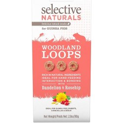 Supreme Petfoods Selective Naturals Snack Woodland Loops 80 g