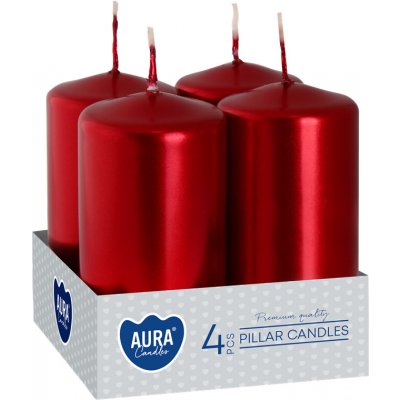 Bispol adventní 4/40/80 metalik červená – Hledejceny.cz