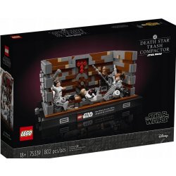 LEGO® Star Wars™ 75339 Drtič odpadků Hvězdy smrti diorama