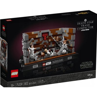 LEGO® Star Wars™ 75339 Drtič odpadků Hvězdy smrti diorama – Zbozi.Blesk.cz