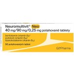 NEUROMULTIVIT NEO 40MG/90MG/0,25MG TBL FLM 50 – Hledejceny.cz