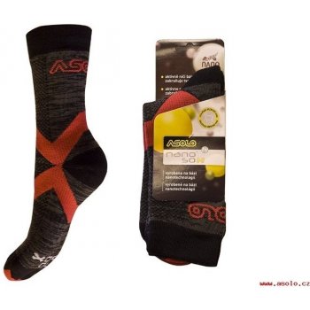 Asolo Nanosox Winter černá červená