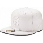 New Era 59F Basic White On White MLB New York Yankees White kšiltovka – Hledejceny.cz