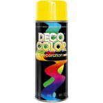 DecoColor 400 ml Barva ve spreji DECO lesklá RAL 1018 žlutý – HobbyKompas.cz