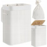 Songmics bílý LCB010W01 – Zboží Dáma