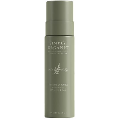 Simply Organic Refined Curl Moisturizing Styling Foam hydratační stylingová pěna 200 ml – Zboží Mobilmania