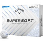 Callaway Supersoft Blue Splatter 360 modré 12 ks – Zboží Dáma