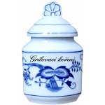 Český porcelán Dubí Cibulák kořenka s víčkem a nápisem 0,20 l – Sleviste.cz