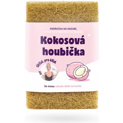 Úklid pro klid Kokosová houbička na nádobí 2 ks – Hledejceny.cz