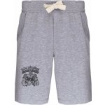 Jednání v kurníku V1 černý tisk Pohodlné kraťasy s potiskem – Sleviste.cz