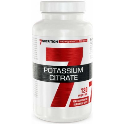 7 Nutrition potassium citrate 120 kapslí – Hledejceny.cz