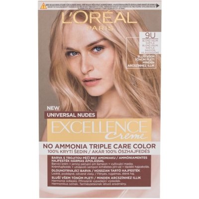 L´Oréal Excellence Creme Triple Protection barva na vlasy 9U Very Light Blond 48 ml – Zboží Mobilmania