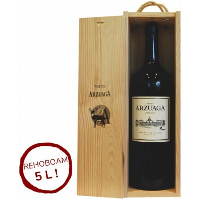 Arzuaga Crianza Rehoboam suché červené 2021 14,5% 5 l (dřevěná kazeta) – Hledejceny.cz