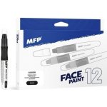 Barva na obličej MFP černá – Zboží Dáma