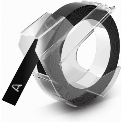 Originální pásky Dymo pro štítkovač Omega 9 mm x 3 m, černá – Zboží Živě