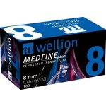 Wellion Medfine Plus jehly inz.pera 30G x 8 mm/100 ks – Zboží Dáma