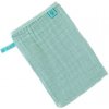 Mycí houba a žínka Lässig Muslin Wash Glove mint 1 ks