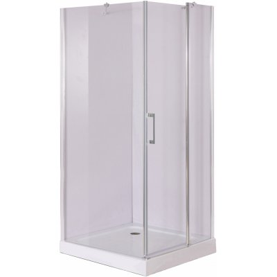Savana Veduta White Zoya čtvercový sprchový kout s vaničkou 90x90cm – Zboží Dáma