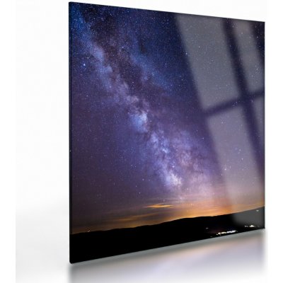 Skleněný obraz - Pohled do vesmíru, jednodílný 30x30 cm na skle – Hledejceny.cz